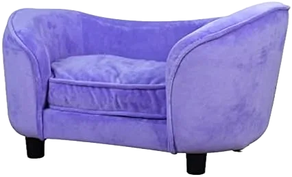 Velvet Pet Couch