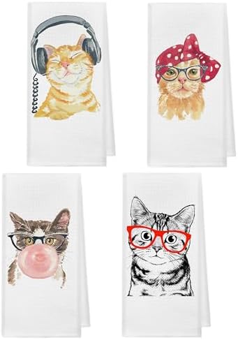 Cat Kitchen Towels