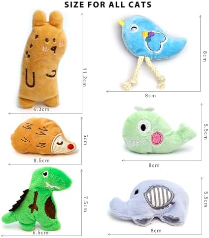 Crinkle Catnip Toys