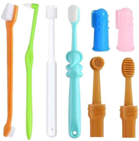 Pet Toothbrush Kit, 8 Pack