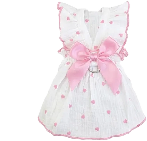 Heart Print Tutu Dress