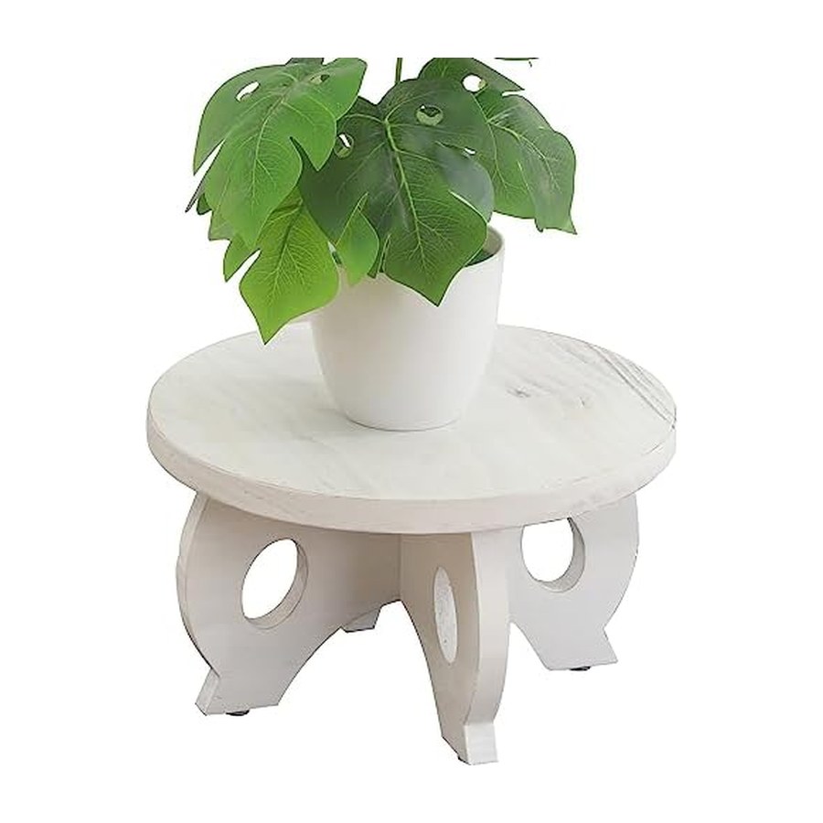 VZODESR Small Wooden Plant Stand