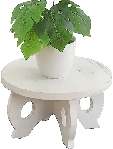 Wooden Plant Stand, 10 in