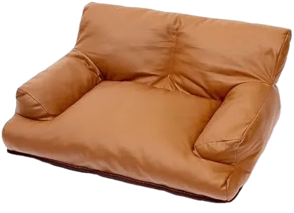 Faux Leather Sofa Bed