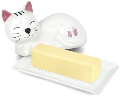 Cat Butter Dish