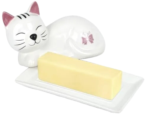 Cat Butter Dish
