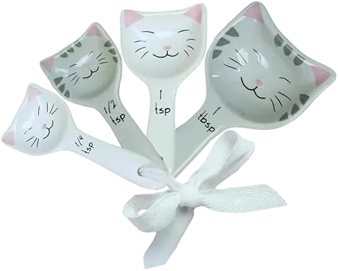 Cat Measuring Spoons, Set of 4