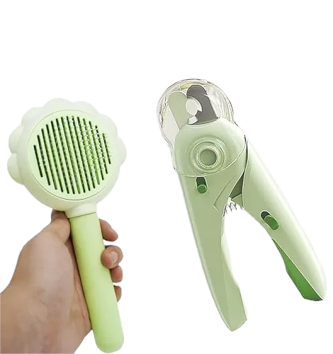 Brush with Nail Clipper